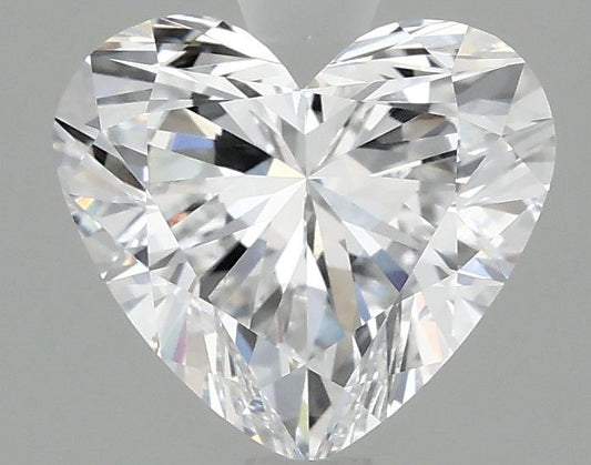 Lab-Grown Heart Diamond - 1.96 Carats, D Color, VVS2 Clarity - Certified by IGI - Report Number: LG693511394