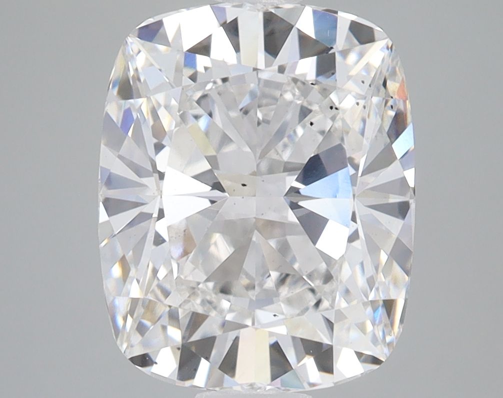 Lab-Grown Cushion Diamond - 4.09 Carats, F Color, VS2 Clarity - Certified by IGI - Report Number: LG593376505