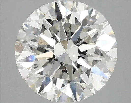 3.71ct Round Lab Grown Diamond (Colour G, Clarity VS2, Cut EX, IGI Certified)