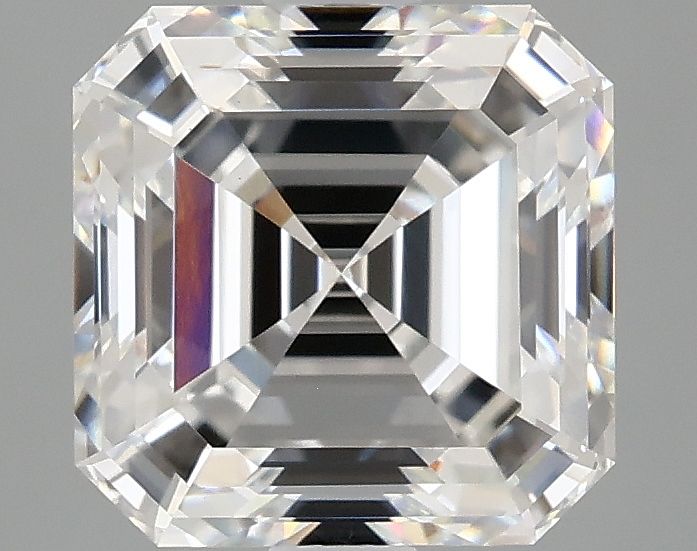 Lab-Grown Asscher Diamond - 3.05 Carats, D Color, VVS2 Clarity - Certified by IGI - Report Number: LG678524877