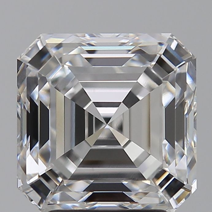 Lab-Grown Asscher Diamond - 3.56 Carats, D Color, VVS2 Clarity - Certified by IGI - Report Number: LG696557641