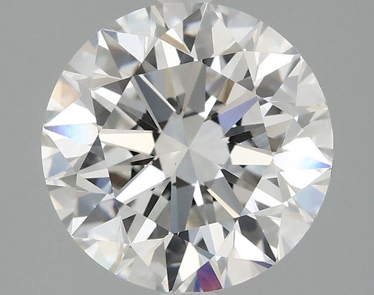 Lab-Grown Round Diamond - 2.46 Carats, F Color, VVS2 Clarity - Certified by IGI - Report Number: LG715505397