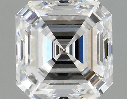 Lab-Grown Asscher Diamond - 1.01 Carats, D Color, VS1 Clarity - Certified by IGI - Report Number: LG685592373