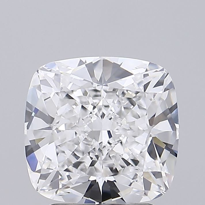 Lab-Grown Cushion Diamond - 3.09 Carats, D Color, VVS2 Clarity - Certified by IGI - Report Number: LG665414820