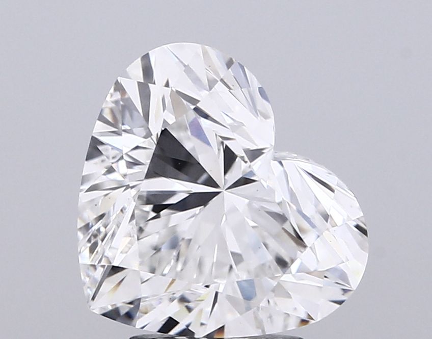 Lab-Grown Heart Diamond - 3.03 Carats, E Color, VS1 Clarity - Certified by IGI - Report Number: LG715551530
