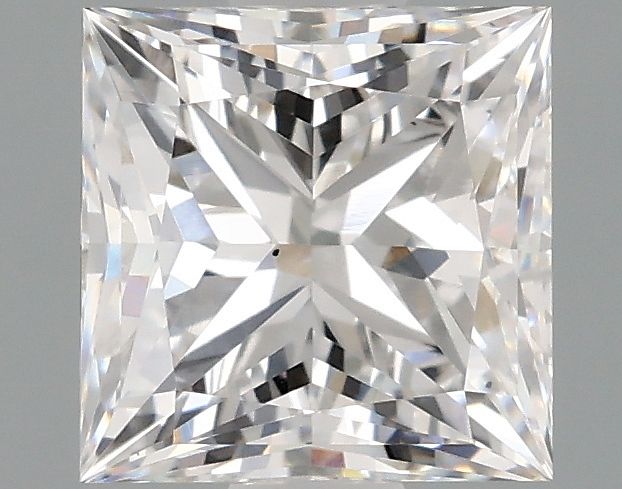 Lab-Grown Princess Diamond - 1.48 Carats, E Color, VS2 Clarity - Certified by IGI - Report Number: LG668443061