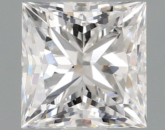 Lab-Grown Princess Diamond - 1.48 Carats, E Color, VS2 Clarity - Certified by IGI - Report Number: LG668443061