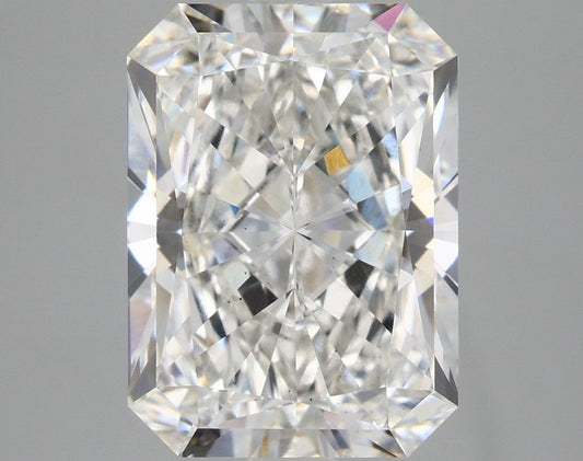 Lab-Grown Radiant Diamond - 4.72 Carats, F Color, VS2 Clarity - Certified by IGI - Report Number: LG655438545