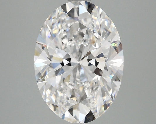 Lab-Grown Oval Diamond - 4.04 Carats, E Color, VVS2 Clarity - Certified by IGI - Report Number: LG695525705