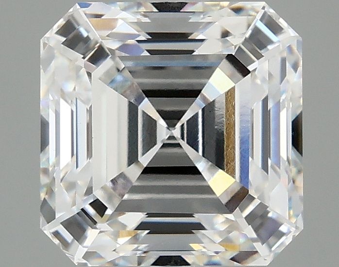 Lab-Grown Asscher Diamond - 3.08 Carats, D Color, VVS2 Clarity - Certified by IGI - Report Number: LG677529212