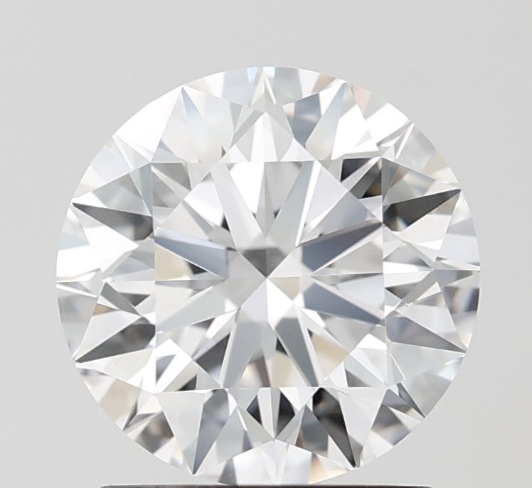 Lab-Grown Round Diamond - 1.59 Carats, E Color, VVS2 Clarity - Certified by IGI - Report Number: LG717575677