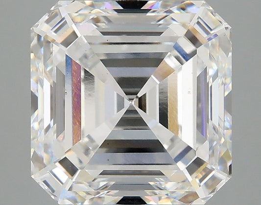 Lab-Grown Asscher Diamond - 5.02 Carats, E Color, VS1 Clarity - Certified by IGI - Report Number: LG680582384