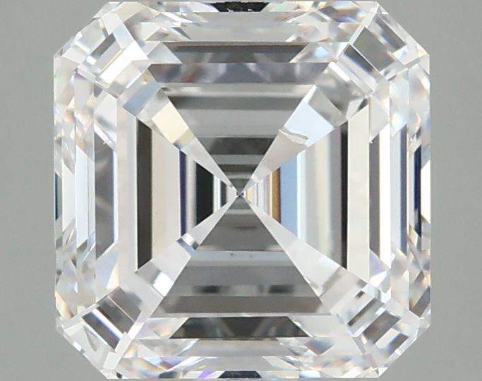 Lab-Grown Asscher Diamond - 2.97 Carats, E Color, SI1 Clarity - Certified by IGI - Report Number: LG678542479