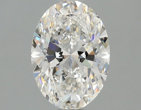 Lab-Grown Oval Diamond - 1.47 Carats, F Color, VVS2 Clarity - Certified by IGI - Report Number: LG685554255