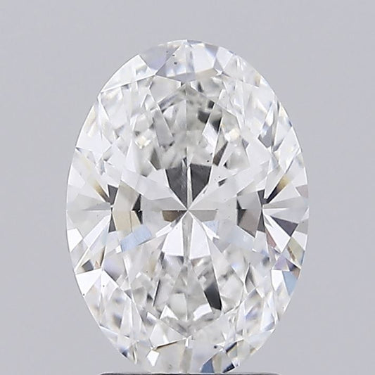 Lab-Grown Oval Diamond - 2.07 Carats, E Color, VS2 Clarity - Certified by IGI - Report Number: LG719546515