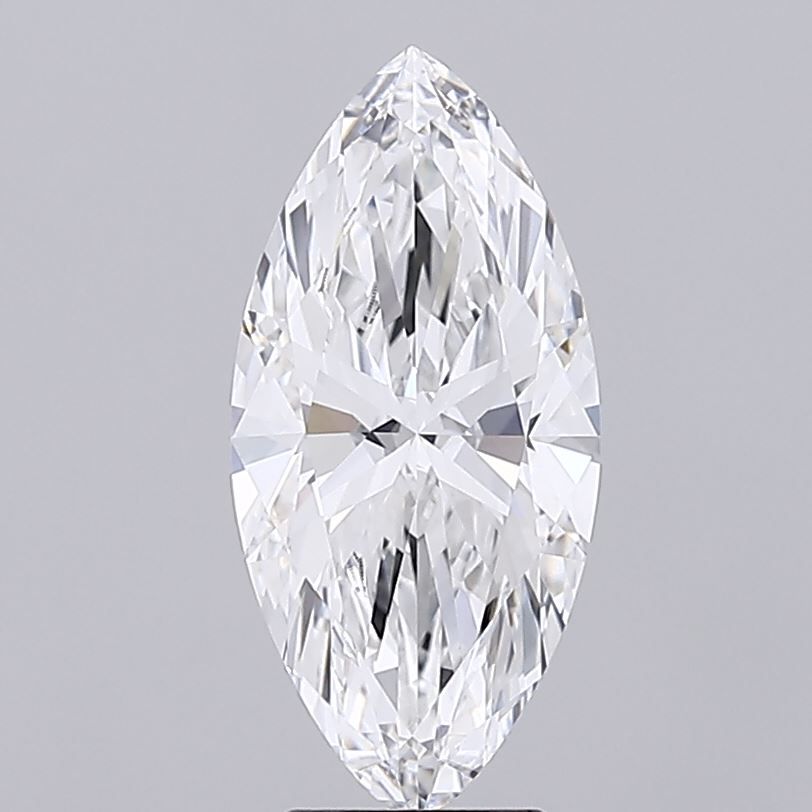 Lab-Grown Marquise Diamond - 3.52 Carats, E Color, VVS1 Clarity - Certified by IGI - Report Number: LG692533376
