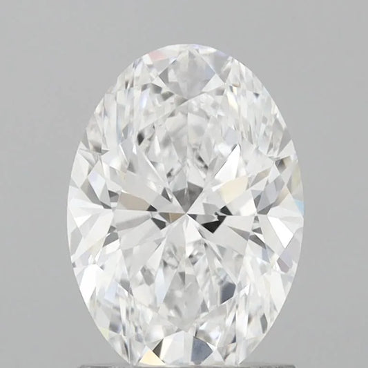 1.64ct Oval Lab Grown Diamond (Colour D, Clarity VVS2, IGI Certified)