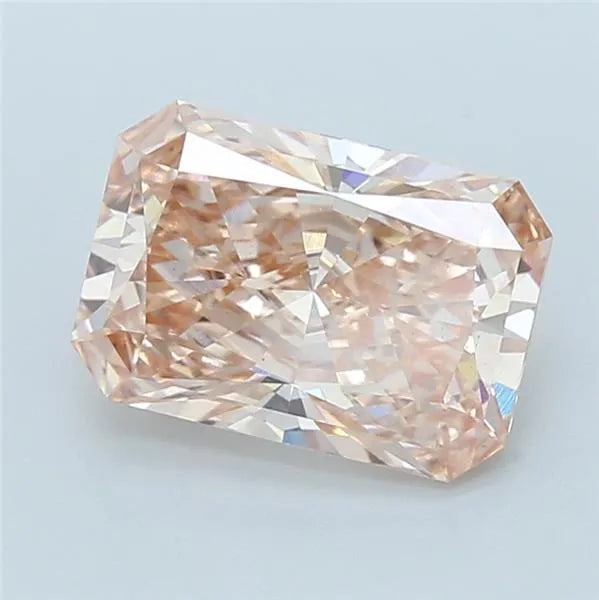 4.02ct Radiant Lab Grown Diamond (Colour Fancy Intense Brown Pink, Clarity VS1, IGI Certified)