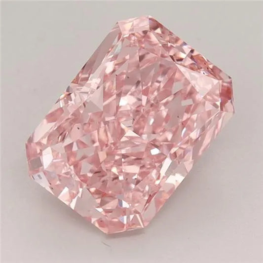 2,10 ct strahlender, im Labor gezüchteter Diamant (Farbe: Fancy Vivid Pink, Reinheit: VS2, IGI-zertifiziert)