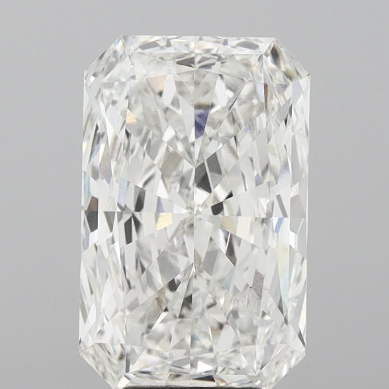 Lab-Grown Radiant Diamond - 7.04 Carats, F Color, VS1 Clarity - Certified by IGI - Report Number: LG702554523