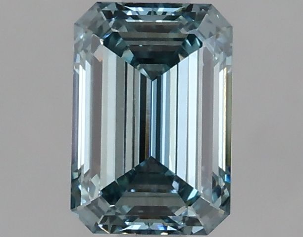 Lab-Grown Emerald Diamond - 1.09 Carats, Fancy Intense Blue Color, VVS2 Clarity - Certified by IGI - Report Number: LG633407262