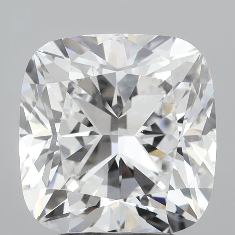 Lab-Grown Cushion Diamond - 3.52 Carats, E Color, VVS2 Clarity - Certified by IGI - Report Number: LG632478549