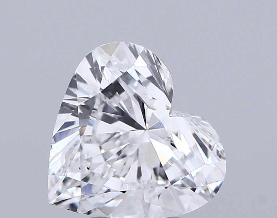 Lab-Grown Heart Diamond - 3.0 Carats, F Color, VS2 Clarity - Certified by IGI - Report Number: LG669432018
