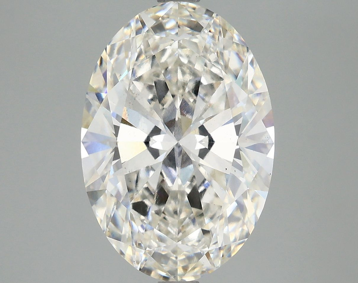 Lab-Grown Oval Diamond - 5.01 Carats, F Color, VS2 Clarity - Certified by IGI - Report Number: LG671432748
