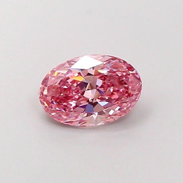 Oval 1.61 Carat Fancy Vivid Pink VVS2 IGI - LG723576860