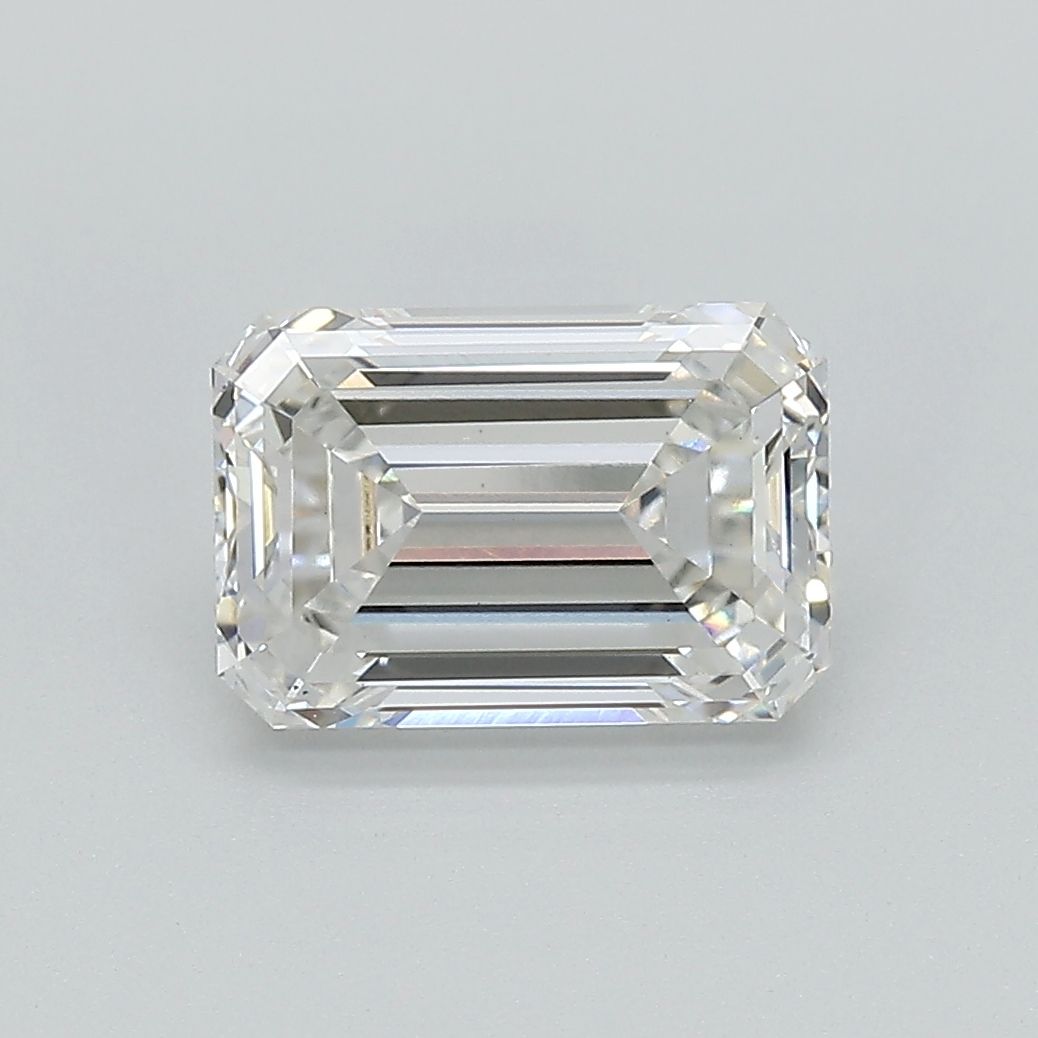 Lab-Grown Emerald Diamond - 7.02 Carats, F Color, VS2 Clarity - Certified by IGI - Report Number: LG652419615