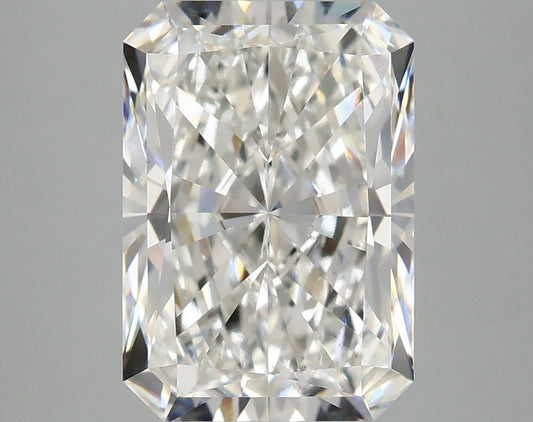 Lab-Grown Radiant Diamond - 4.02 Carats, F Color, VVS2 Clarity - Certified by IGI - Report Number: LG681595043