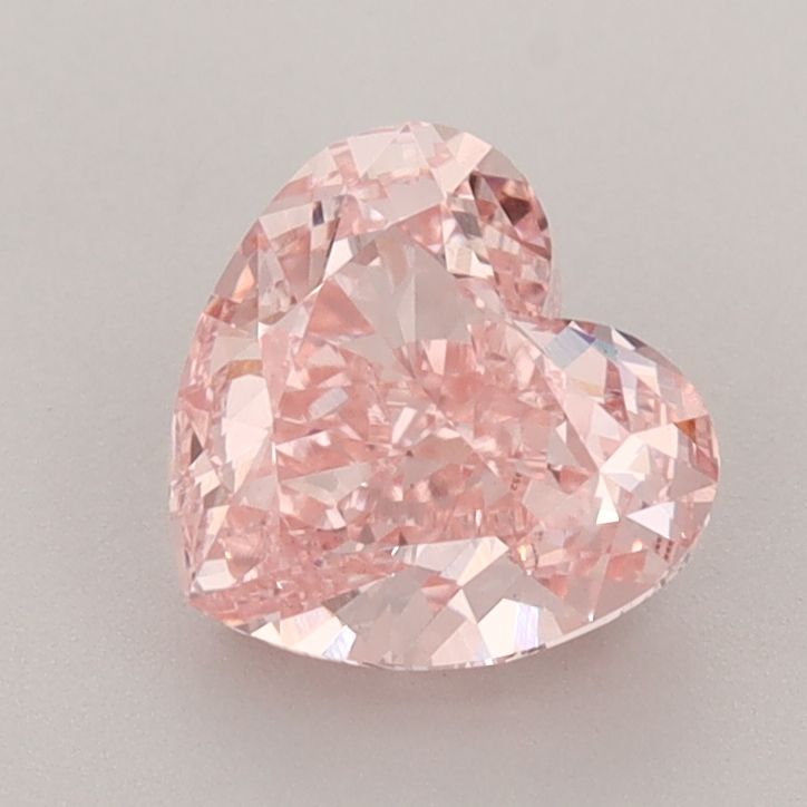 Lab-Grown Heart Diamond - 1.49 Carats, Fancy Intense Pink Color, VS1 Clarity - Certified by IGI - Report Number: 630459952