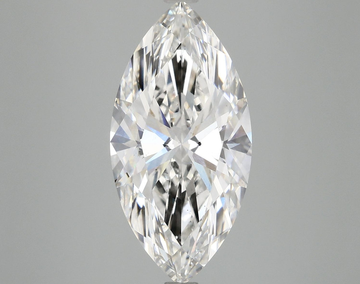 Lab-Grown Marquise Diamond - 5.0 Carats, F Color, VS2 Clarity - Certified by IGI - Report Number: LG685579843
