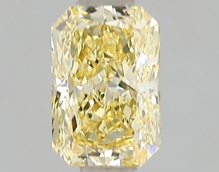 Lab-Grown Pear Diamond - 1.51 Carats, Fancy Intense Yellow Color, VS2 Clarity - Certified by IGI - Report Number: LG671493179