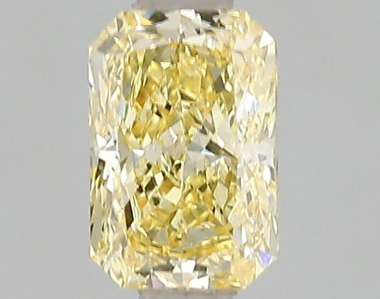 Lab-Grown Pear Diamond - 1.51 Carats, Fancy Intense Yellow Color, VS2 Clarity - Certified by IGI - Report Number: LG671493179