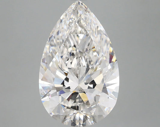 Lab-Grown Pear Diamond - 5.03 Carats, F Color, VS2 Clarity - Certified by IGI - Report Number: LG671496463