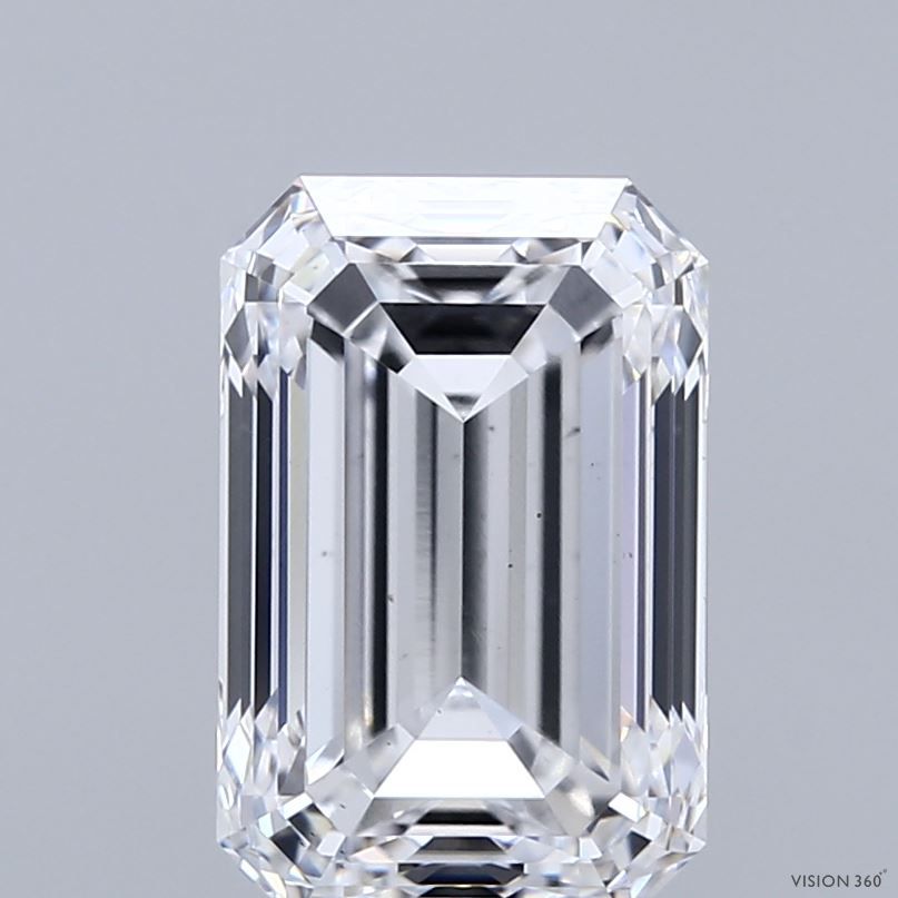Lab-Grown Emerald Diamond - 3.52 Carats, D Color, VS2 Clarity - Certified by IGI - Report Number: LG685506650