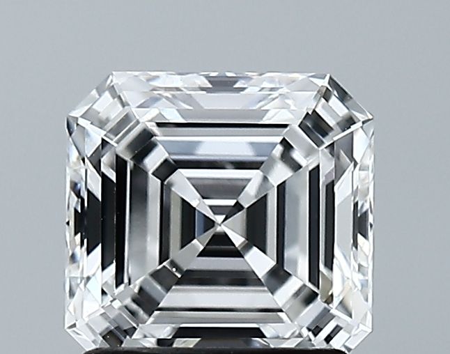 Lab-Grown Asscher Diamond - 1.5 Carats, E Color, VVS2 Clarity - Certified by GIA - Report Number: 6502660707