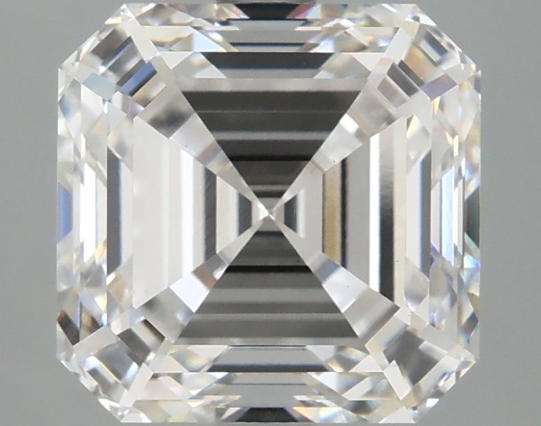 Lab-Grown Asscher Diamond - 4.09 Carats, F Color, VS1 Clarity - Certified by IGI - Report Number: LG665413682