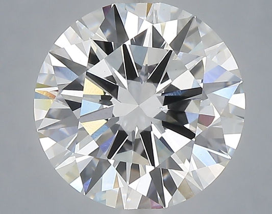 Lab-Grown Round Diamond - 3.01 Carats, E Color, VVS2 Clarity - Certified by IGI - Report Number: LG710591129