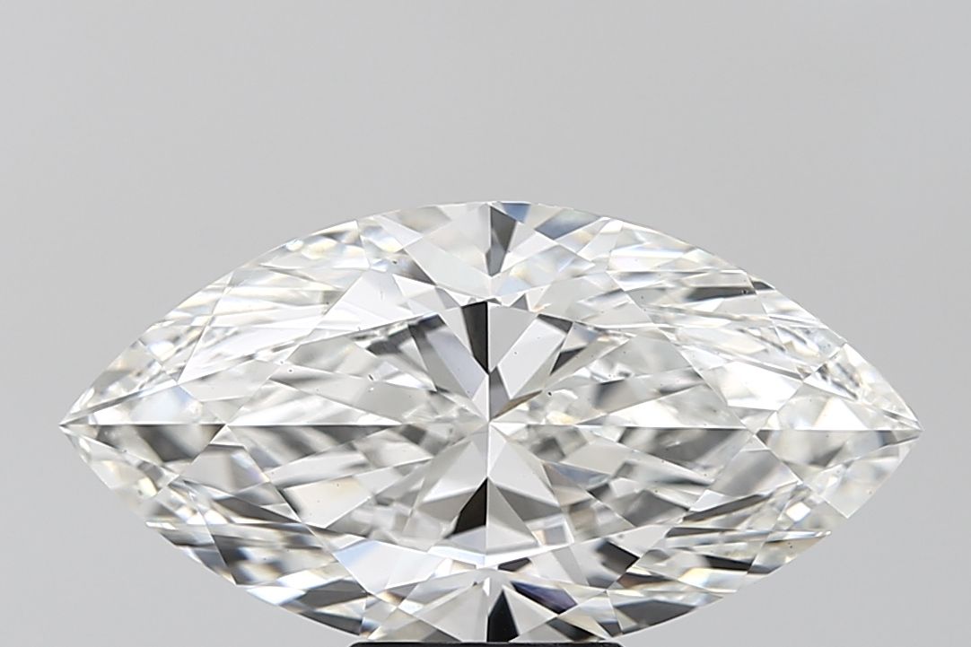 Lab-Grown Marquise Diamond - 5.0 Carats, F Color, VS2 Clarity - Certified by IGI - Report Number: LG626434130