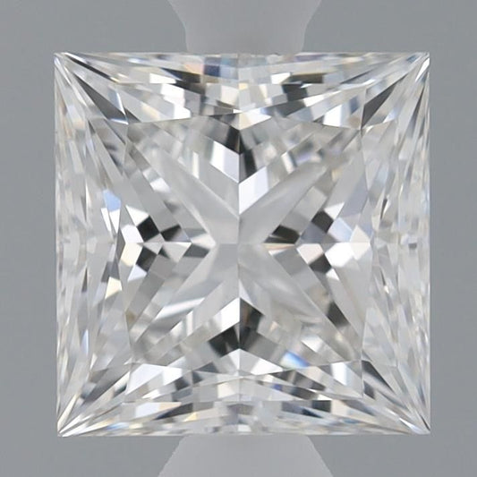 Lab-Grown Princess Diamond - 0.97 Carats, F Color, VVS2 Clarity - Certified by IGI - Report Number: LG655431901