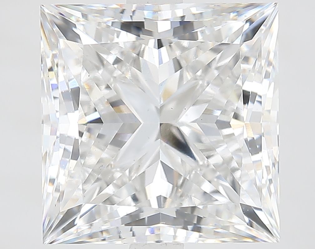 Lab-Grown Princess Diamond - 6.04 Carats, F Color, VS1 Clarity - Certified by IGI - Report Number: LG631423216