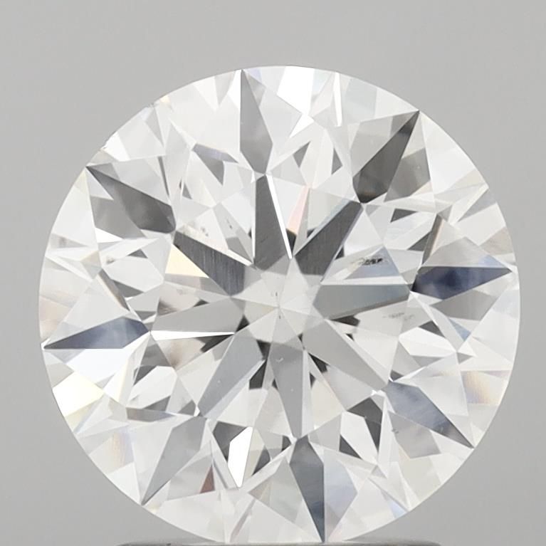 Lab-Grown Round Diamond - 3.0 Carats, F Color, VS2 Clarity - Certified by IGI - Report Number: LG681586951