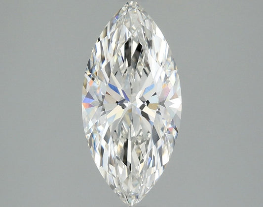 Lab-Grown Marquise Diamond - 1.97 Carats, F Color, VVS2 Clarity - Certified by IGI - Report Number: LG660486367
