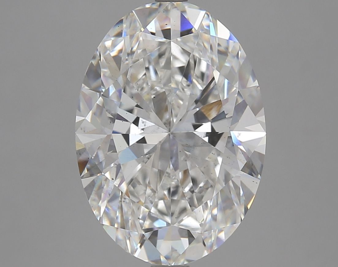 Lab-Grown Oval Diamond - 6.02 Carats, F Color, VS2 Clarity - Certified by IGI - Report Number: LG600374901