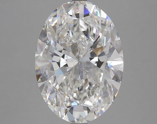 Lab-Grown Oval Diamond - 6.02 Carats, F Color, VS2 Clarity - Certified by IGI - Report Number: LG600374901
