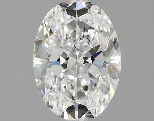 Lab-Grown Oval Diamond - 1.47 Carats, D Color, VS1 Clarity - Certified by IGI - Report Number: LG717506244