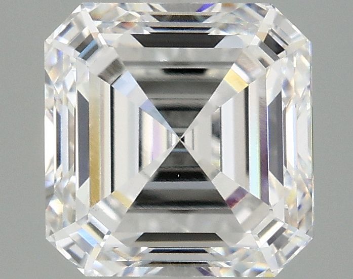 Lab-Grown Asscher Diamond - 2.96 Carats, E Color, VS1 Clarity - Certified by IGI - Report Number: LG675559271