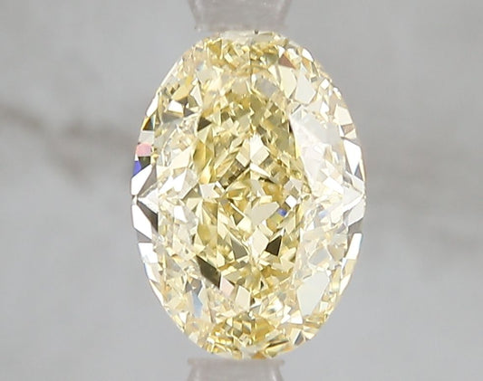 Lab-Grown Radiant Diamond - 1.03 Carats, Fancy Intense Yellow Color, VVS2 Clarity - Certified by IGI - Report Number: LG671494861